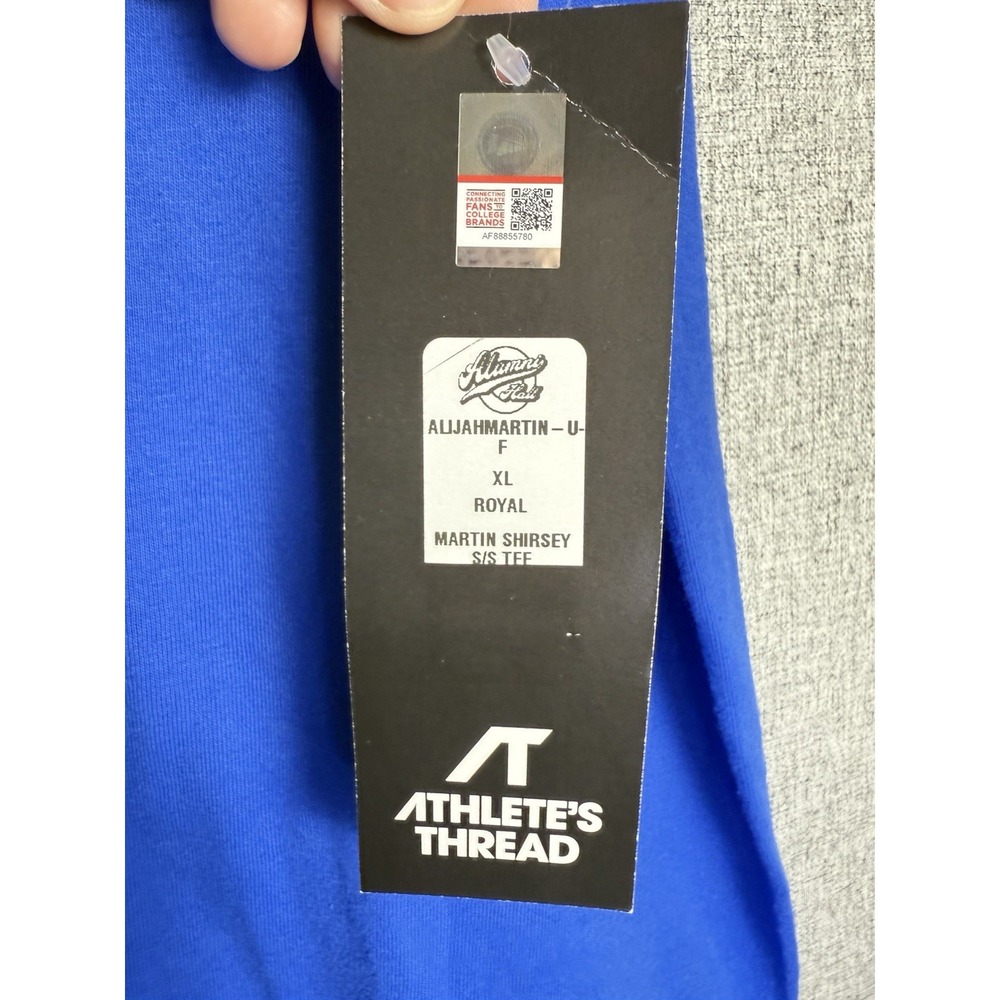 NWT Official Florida Gators College Basketball Blue Alijah Martin #15 T-Shirt XL - Picture 4 of 4